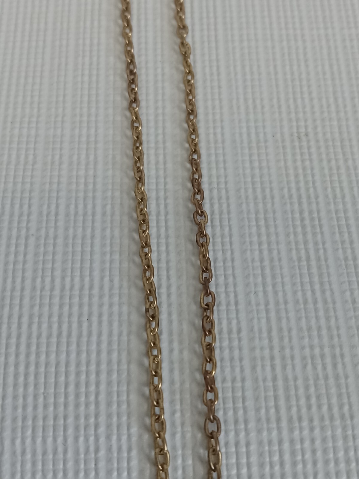 Gold Toned Open Heart Shaped Pendant Lightweight Dainty Single Strand Necklace