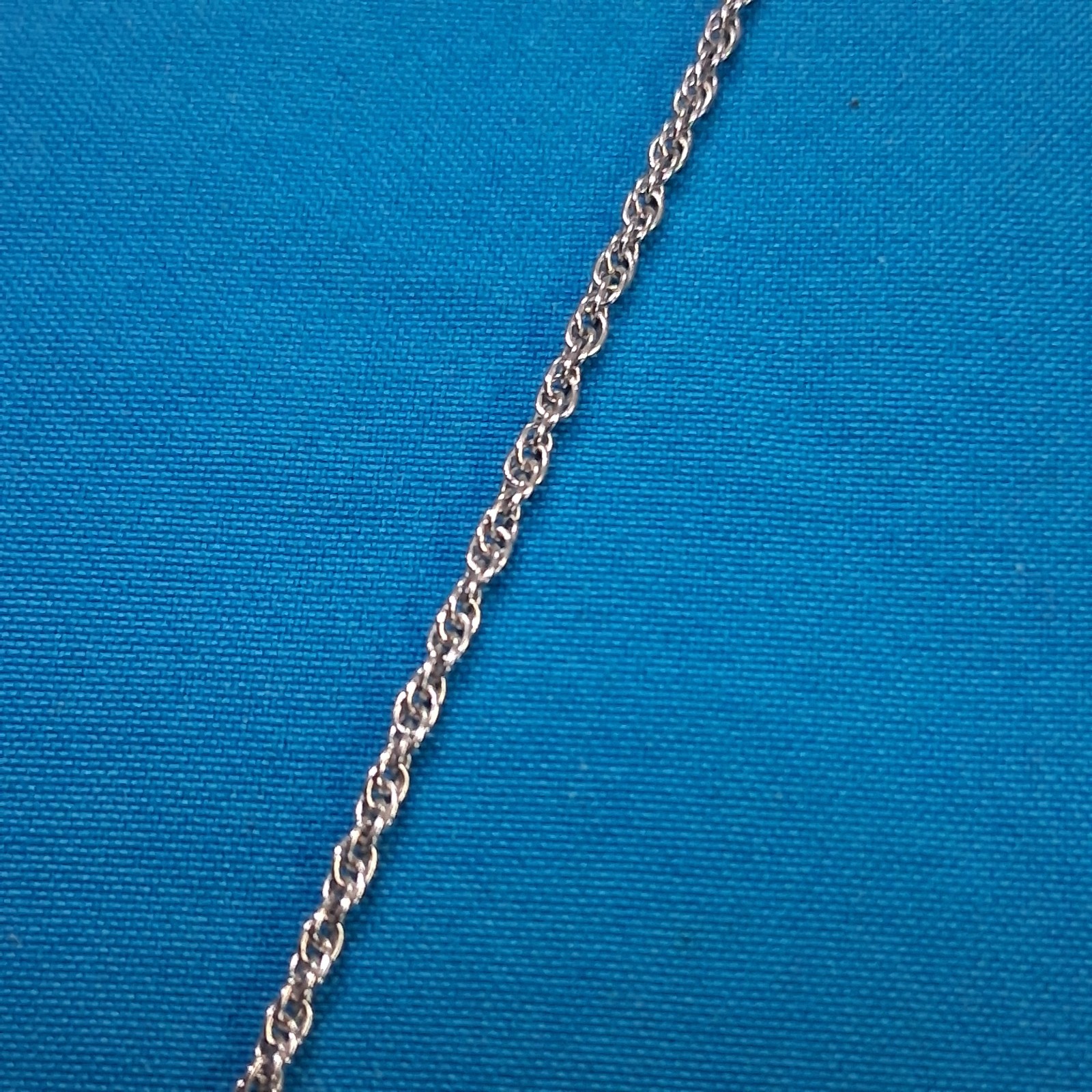 JCF STER Marked Polished Hershey Kiss Designed Pendant Double Chain Necklace
