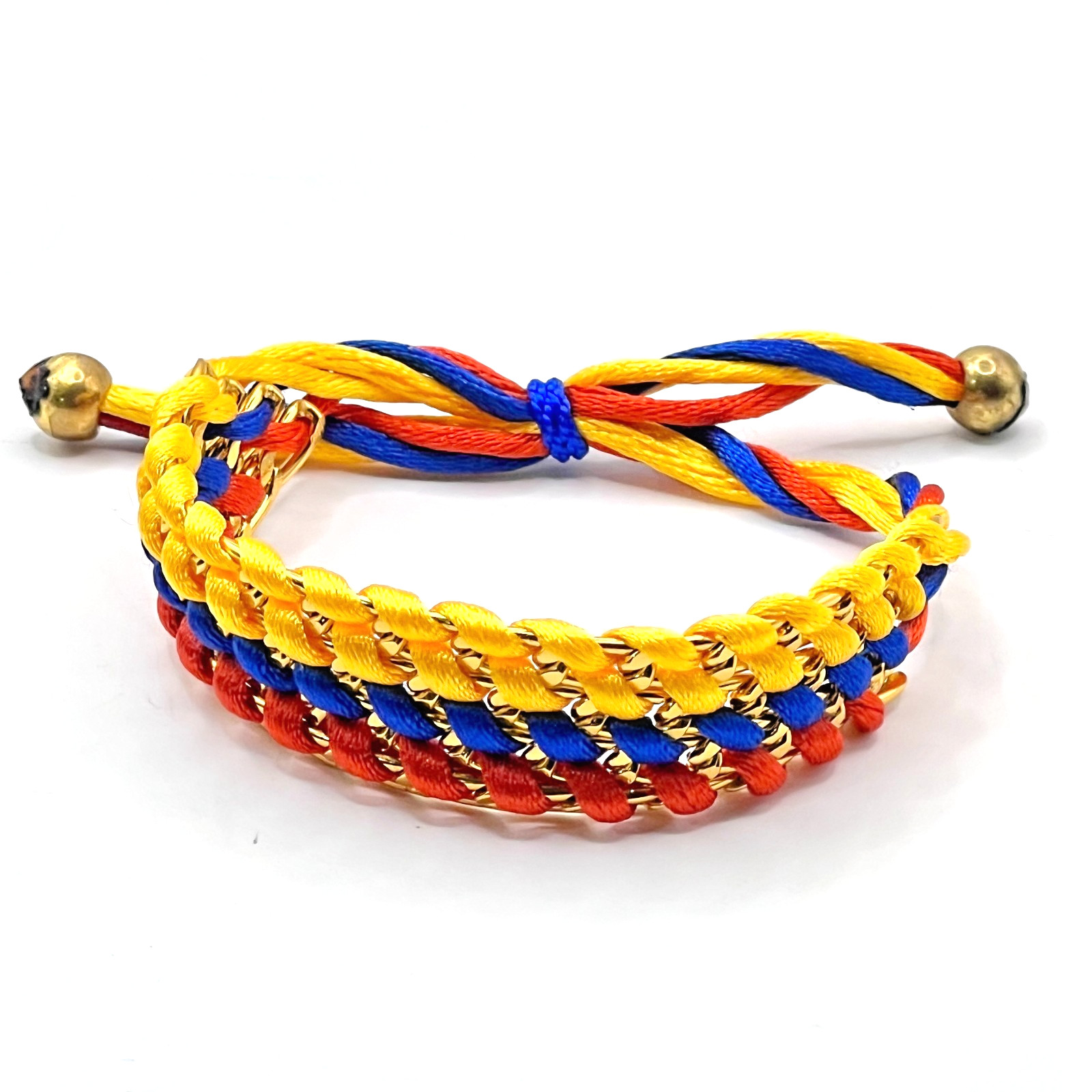 Handmade in Colombia – Colombian Threaded Bracelet Adjustable & Artist Made