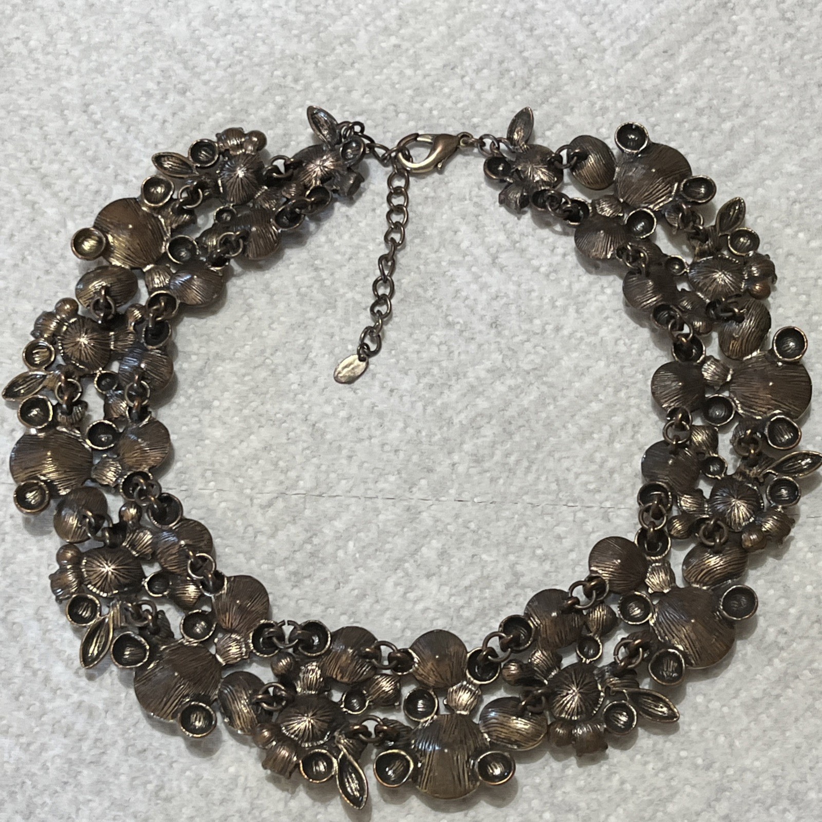 Zara Rhinestone Encrusted Chocker Necklace