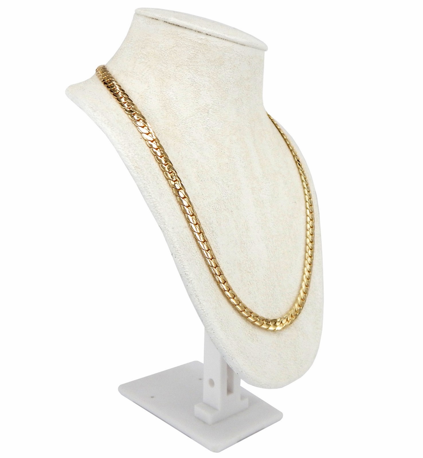 Men’s Miami Cuban link Chain 8mm Wide 20″ 24″ 30″ inch 14k Gold Plated