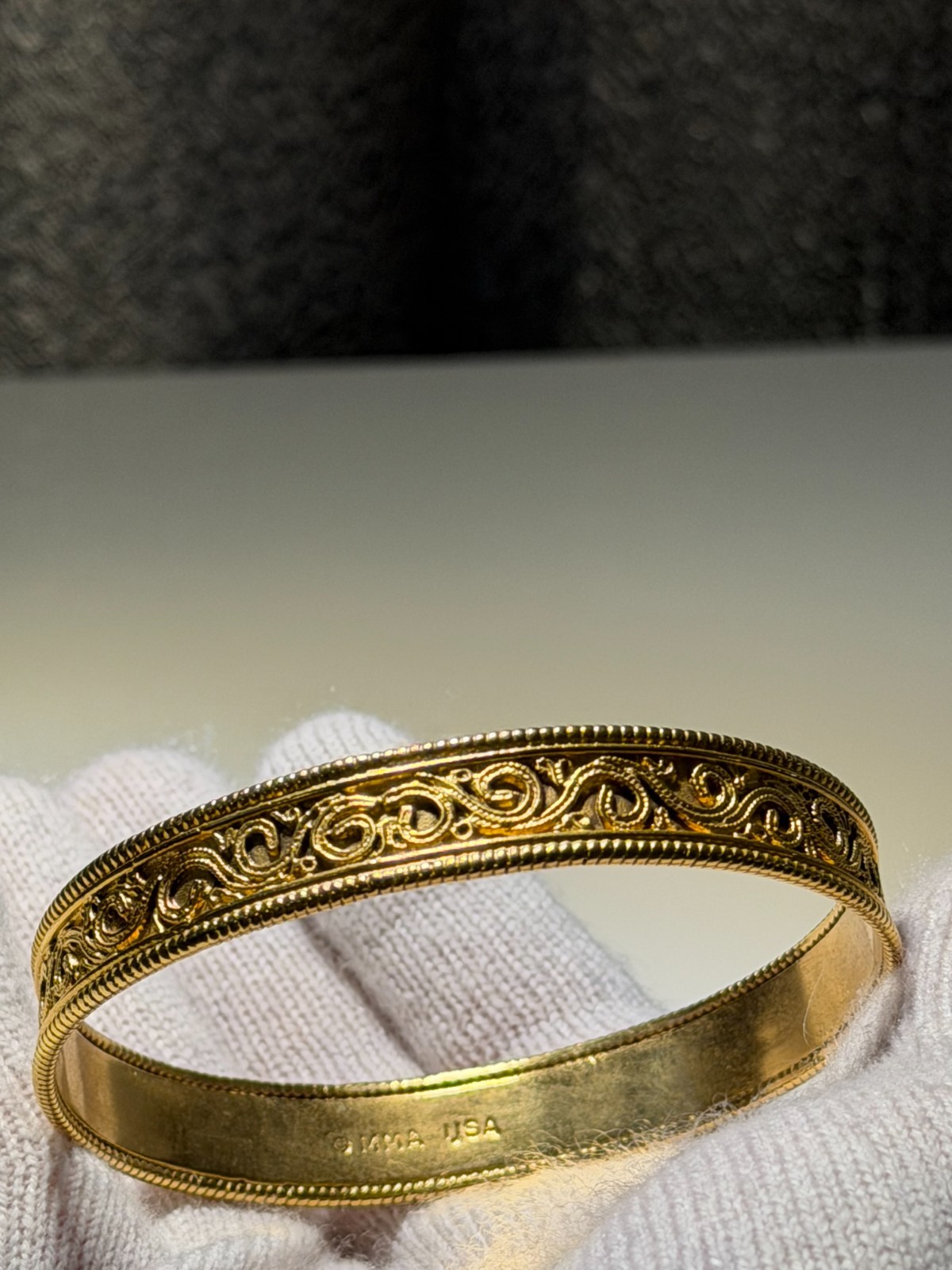 Vintage MMA Etruscan Revival Bracelet