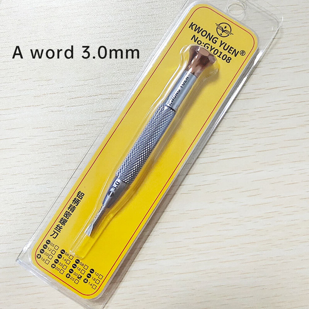 Hot T-Shaped Anti-Slip Watch Flat Screwdriver Set Repair Watch Watchmaker Tool