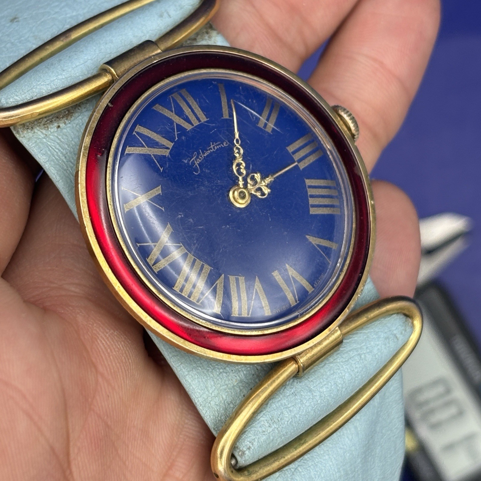Fashion Time……Vintage Swiss Made Watch Mechanical Hand Wound #1.41