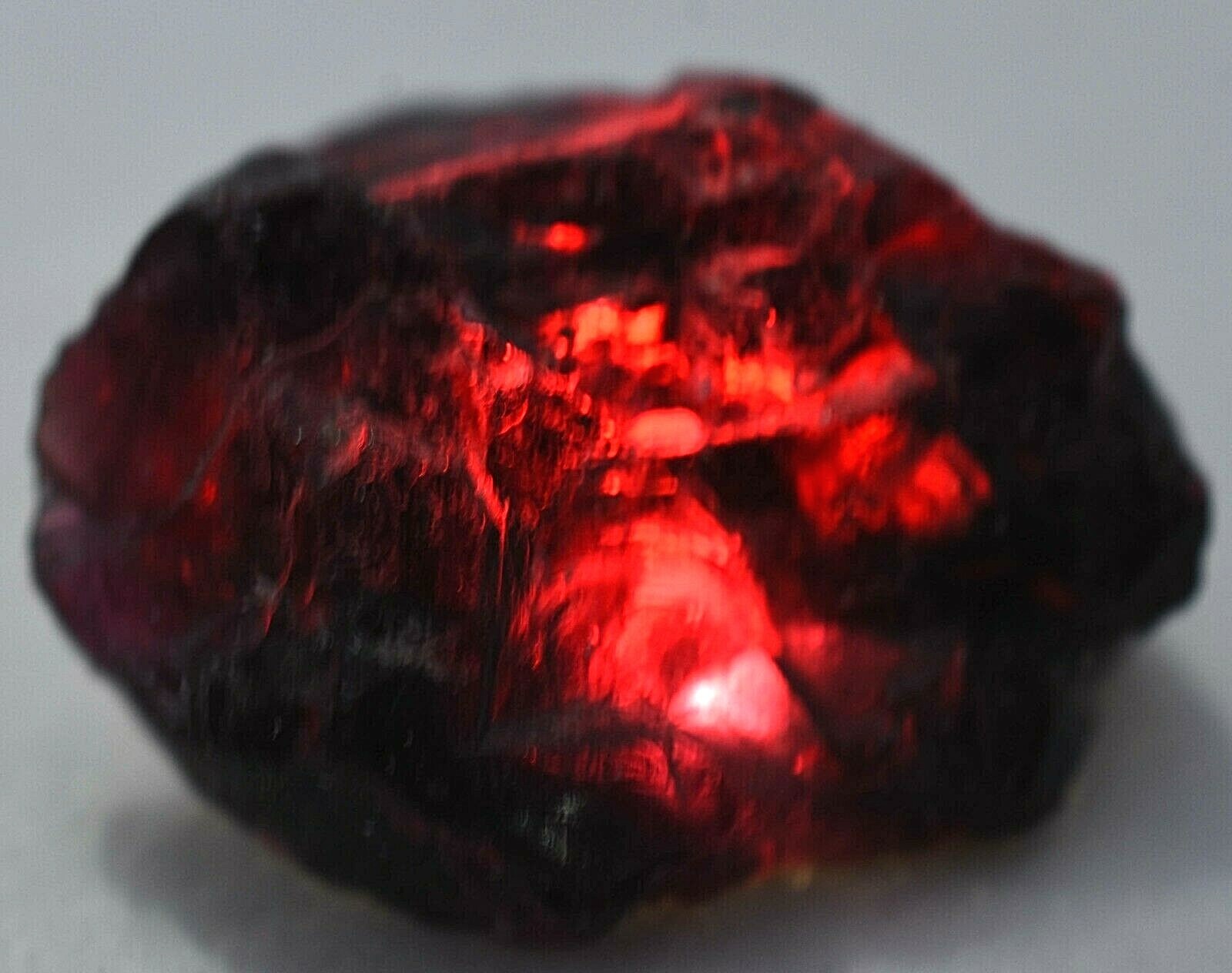 38.45 Ct Extremely Rare Natural Red Painite GGl Certified Best Top Quality Rough