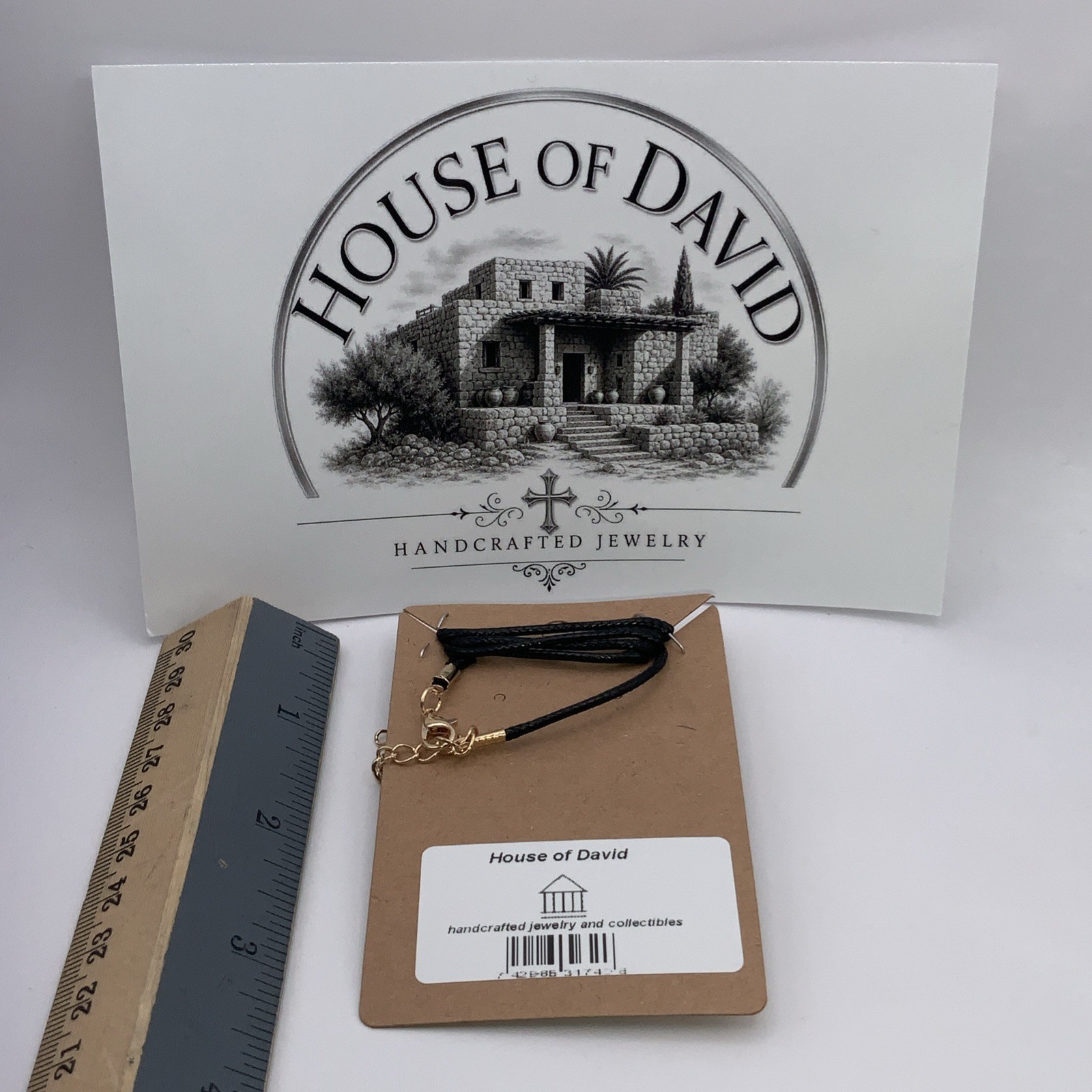 House Of David Handmade Cross Necklace Fire And Sky