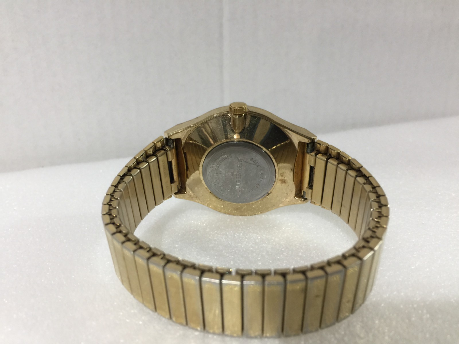 Vintage Timex Marlin Men’s Gold Tone Mechanical Wrist Watch With Date Working!