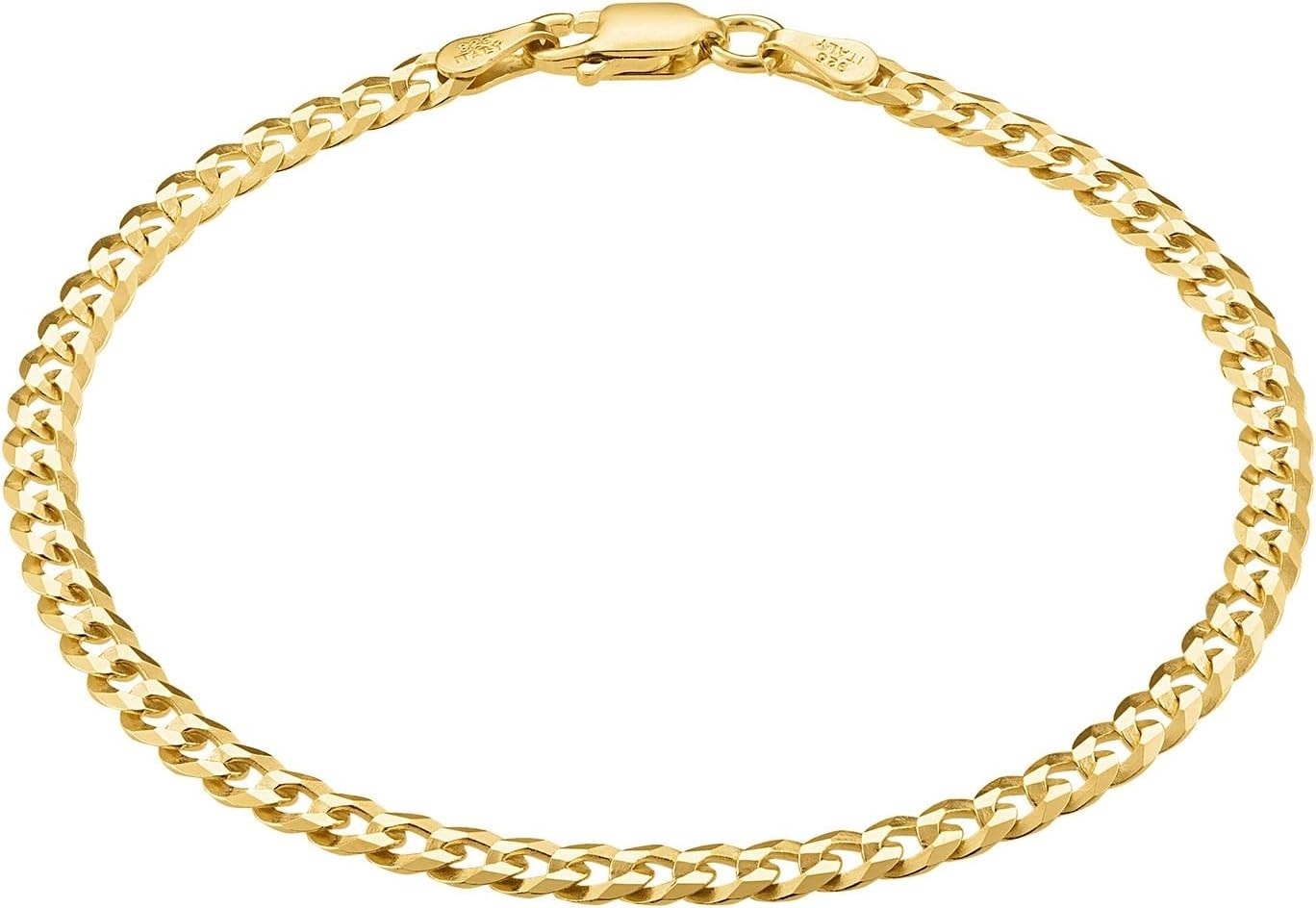 Curb, Figaro, Mariner Chain Bracelets for Women | 925 Silver