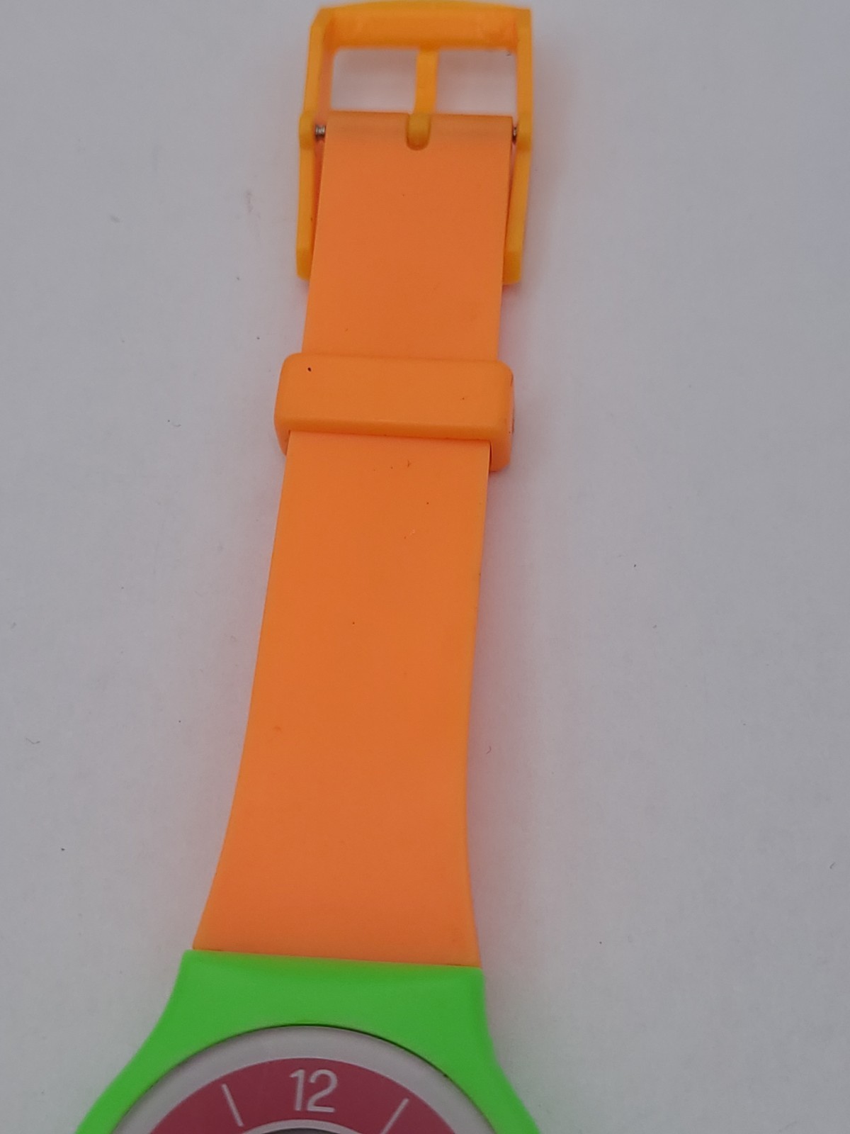 McDonald’s Neon Color DIGITAL HANDS Watch 1989 VINTAGE WORKING NEW BATTERY