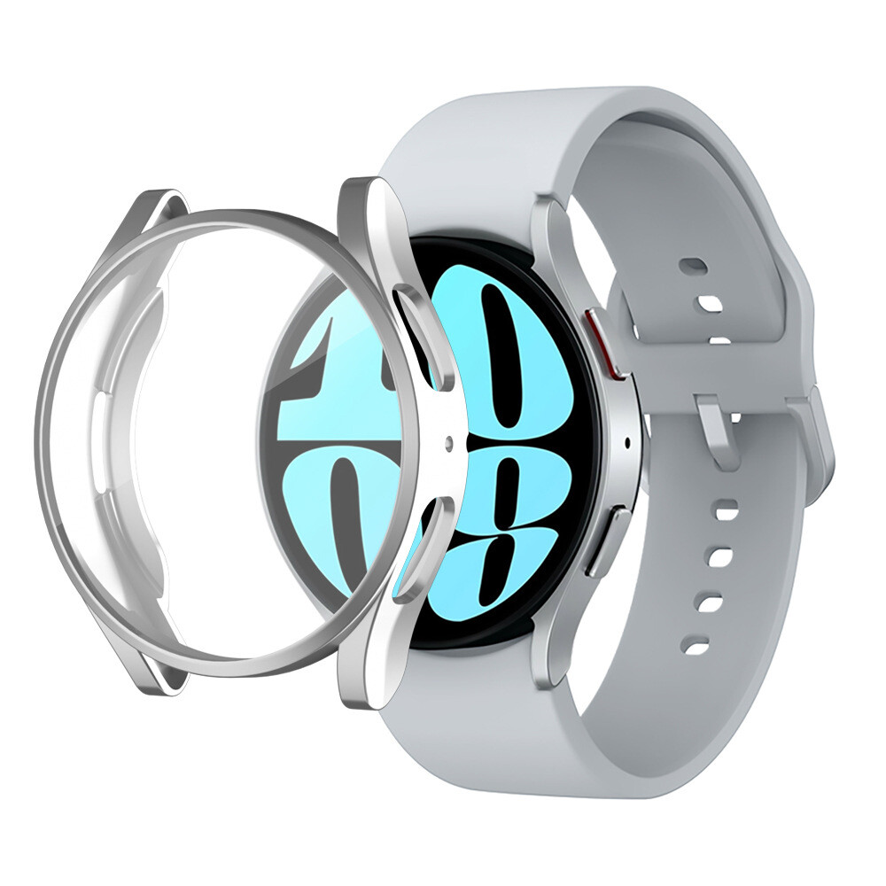 Soft TPU Full Case Cover Plating Watch Frame for Samsung Galaxy Watch7 40mm 44mm