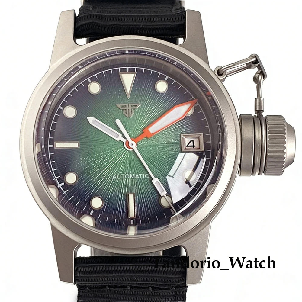 Tandorio 36mm Domed Sapphire Glass Asia 2824/Miyota 8215 Men’s Mechanical Watch