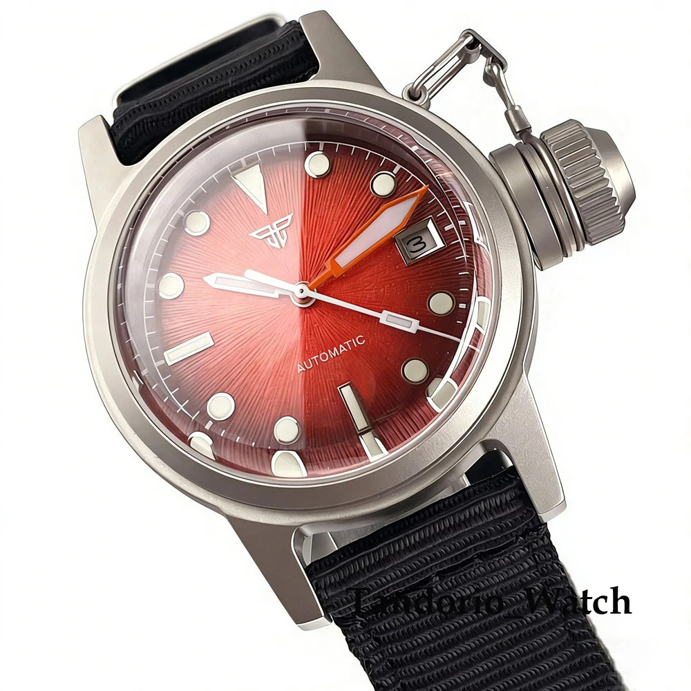 Tandorio 36mm Domed Sapphire Glass Asia 2824/Miyota 8215 Men’s Mechanical Watch