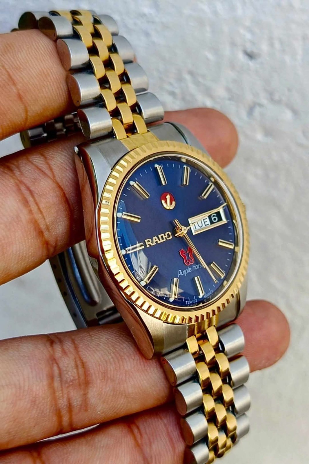 Rado Purple Horse Blue Dial Automatic Men’s Watch