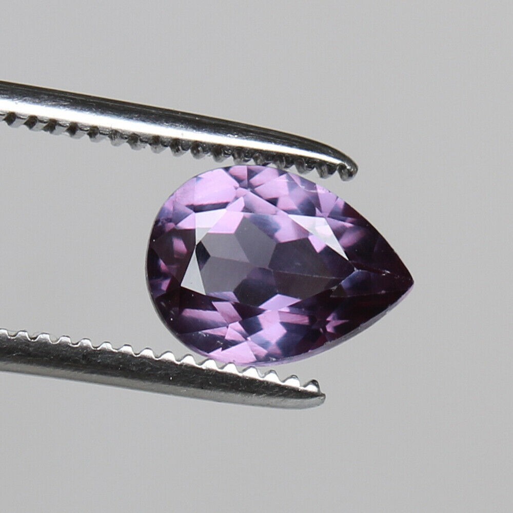 5 Carat. Natural Alexandrite Pear Cut Loose Gemstone Color Change Certified AAA