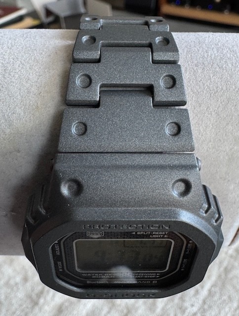 Cerakoted Casio G-Shock Full Metal 5000 Silver GMWBZ5000D-1
