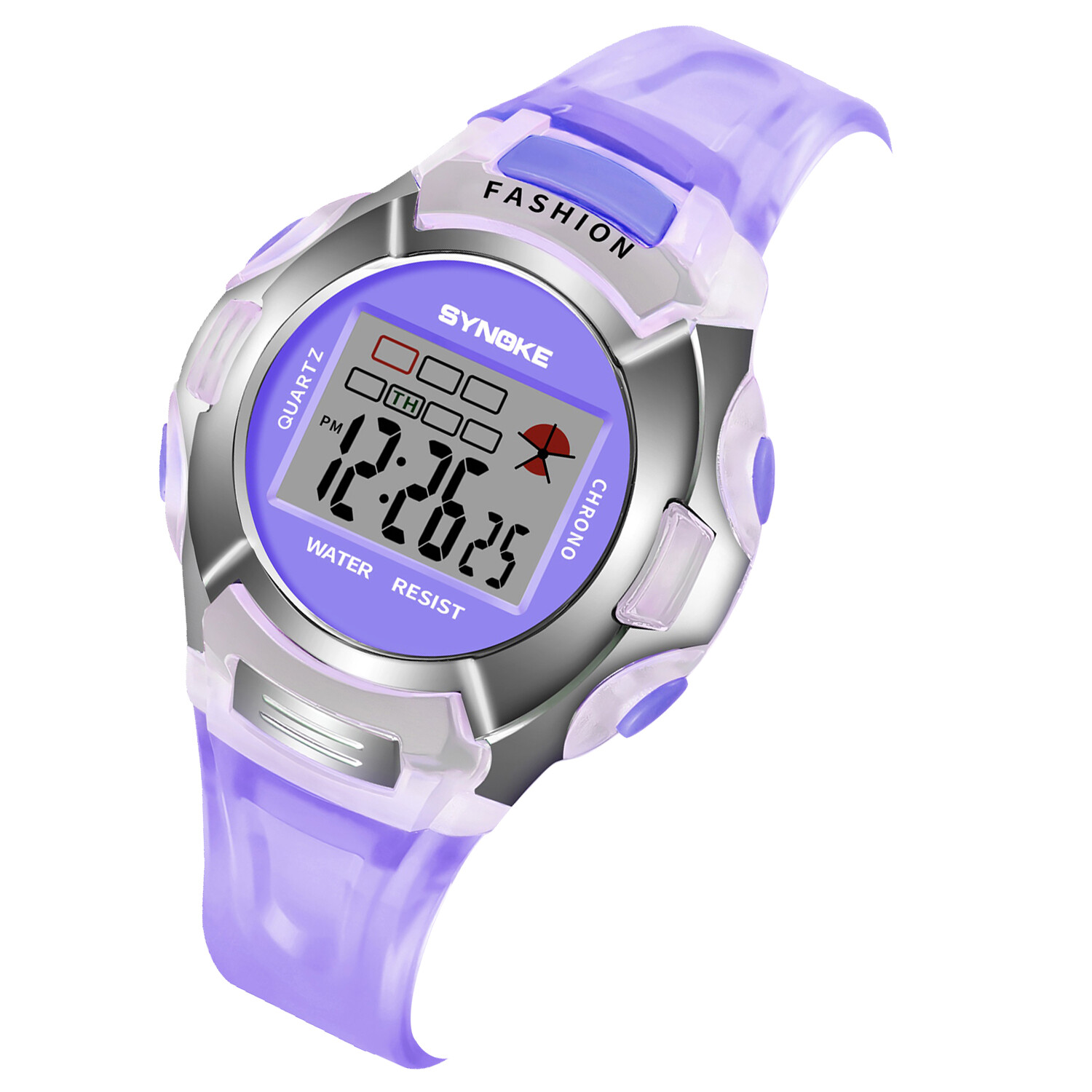 1X Child Boy Girl Xmas Gift Multifunction Sport Electronic Digital Wrist Watch