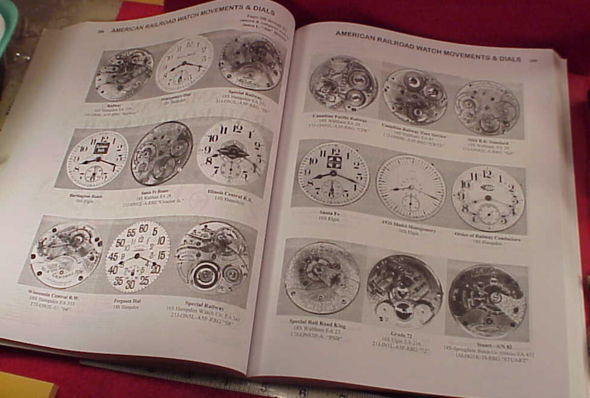 BEGINNING TO END BOOK VINTAGE AMERICAN POCKET WATCHES ROY EHRHARDT 469 pages