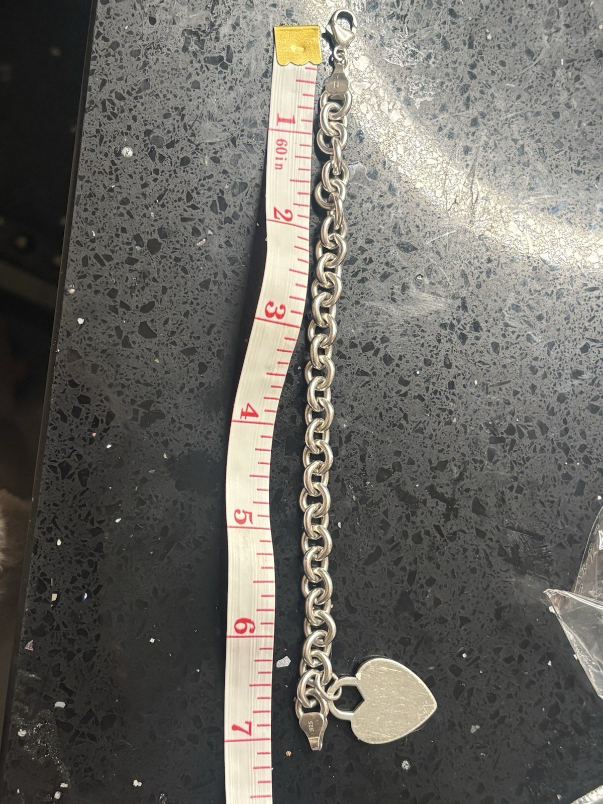 Starling Silver Heart 925 Bracelet