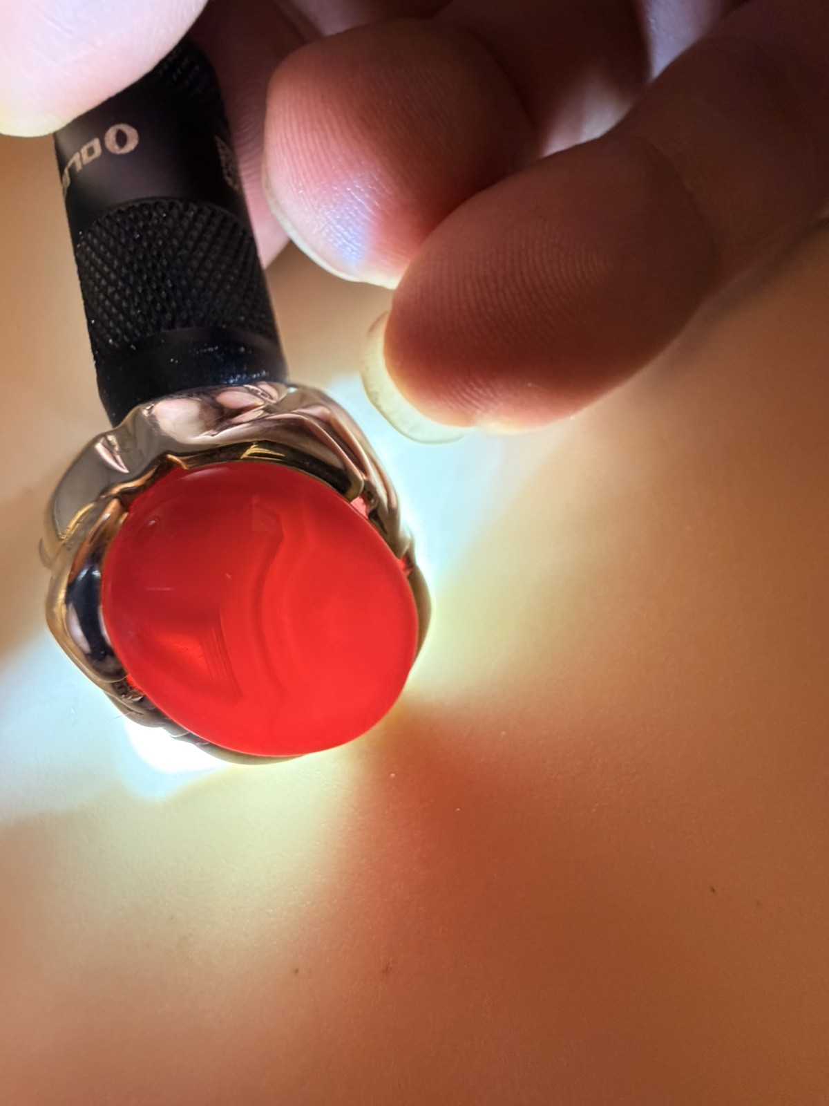 خاتم فضه ٩٩٠ صياغة عارف عقيق يماني اصلي Sterling Silver 990 YAMANI Agate Arif