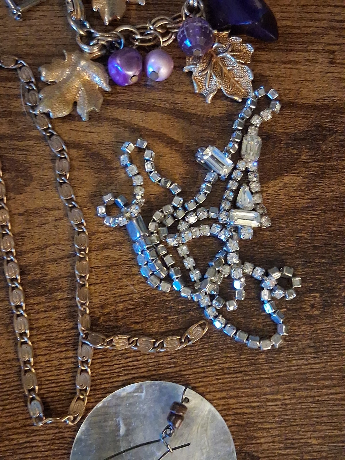 Assortment Costume Jewelry & Other Vintage Items Including 2 Ounces 999 Copper