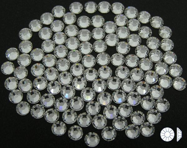 Crystal Clear Preciosa Genuine Czech Viva ChatonRose Flatback Rhinestones Viva12