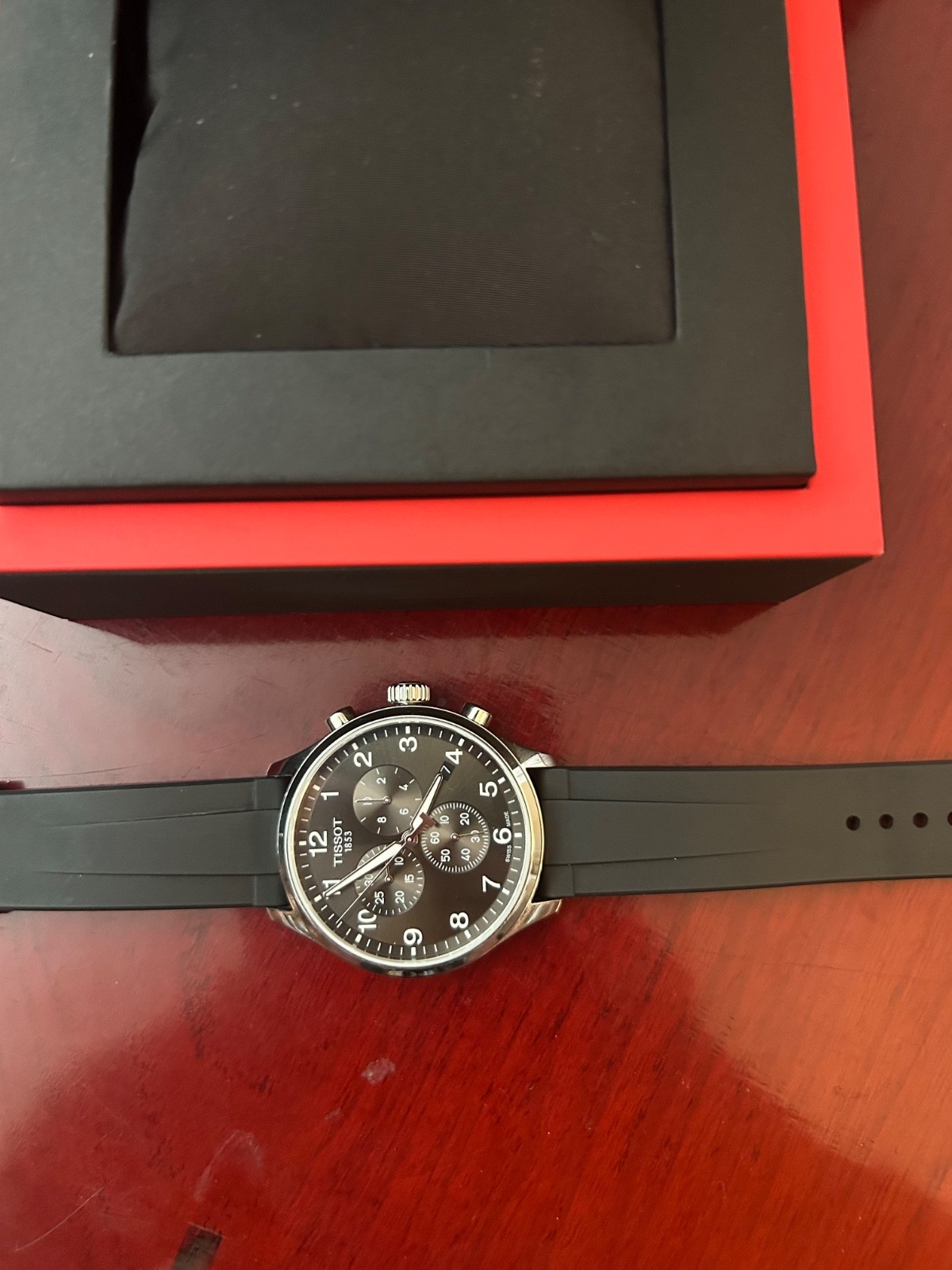 Tissot 1853 Men’s Chronograph Watch, Model T116617A / T116.617 NIB