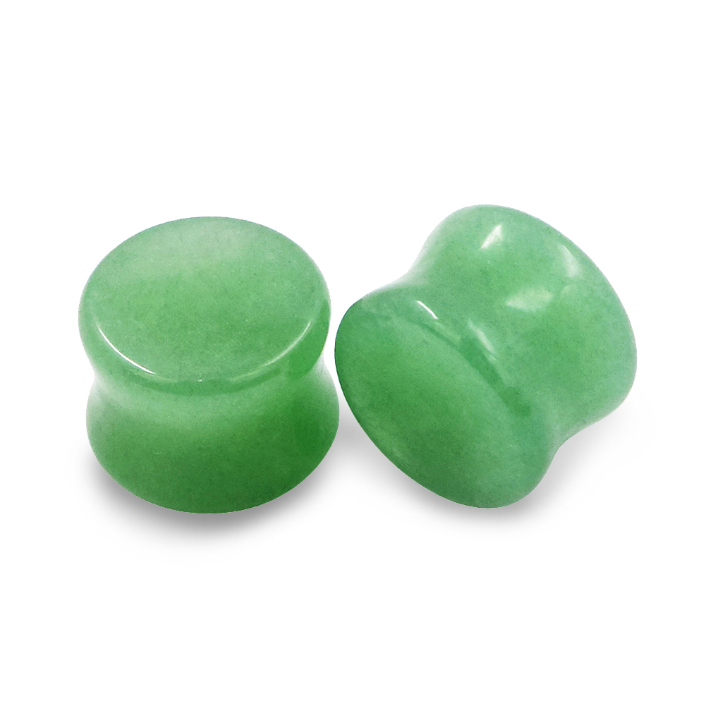 Ear Gauges Organic Stone Ear Plugs Tunnels Body Piercing Jewelry US STOCK