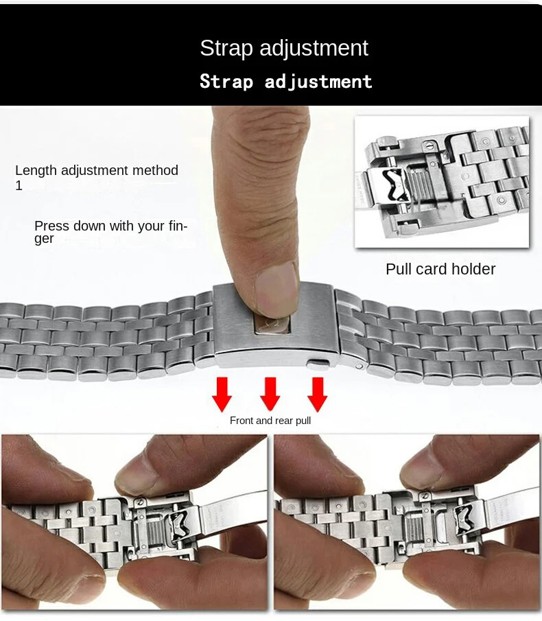 20 21mm Watch Bracelet Fits IWC Pilot’s Mark Models IW377714 IW377717 IW377710