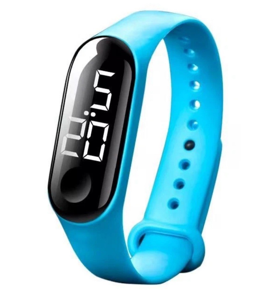 LED Digital Sport Watch Waterproof Wristwatch Men Women Boys Girls Kids Gift UK
