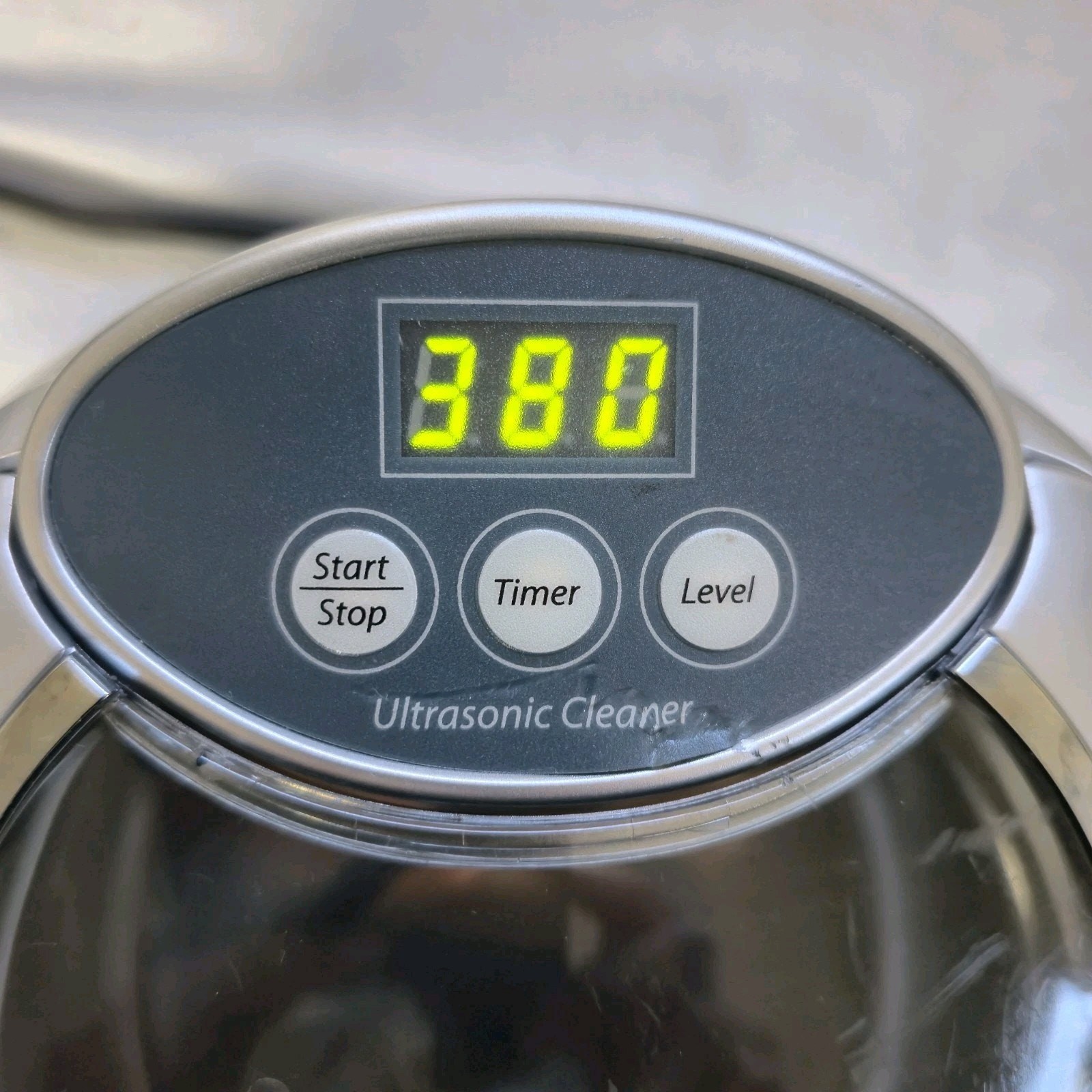 Brookstone Ultrasonic Cleaner Jewelry DVD Eyeglass Watches & More CD-7830A