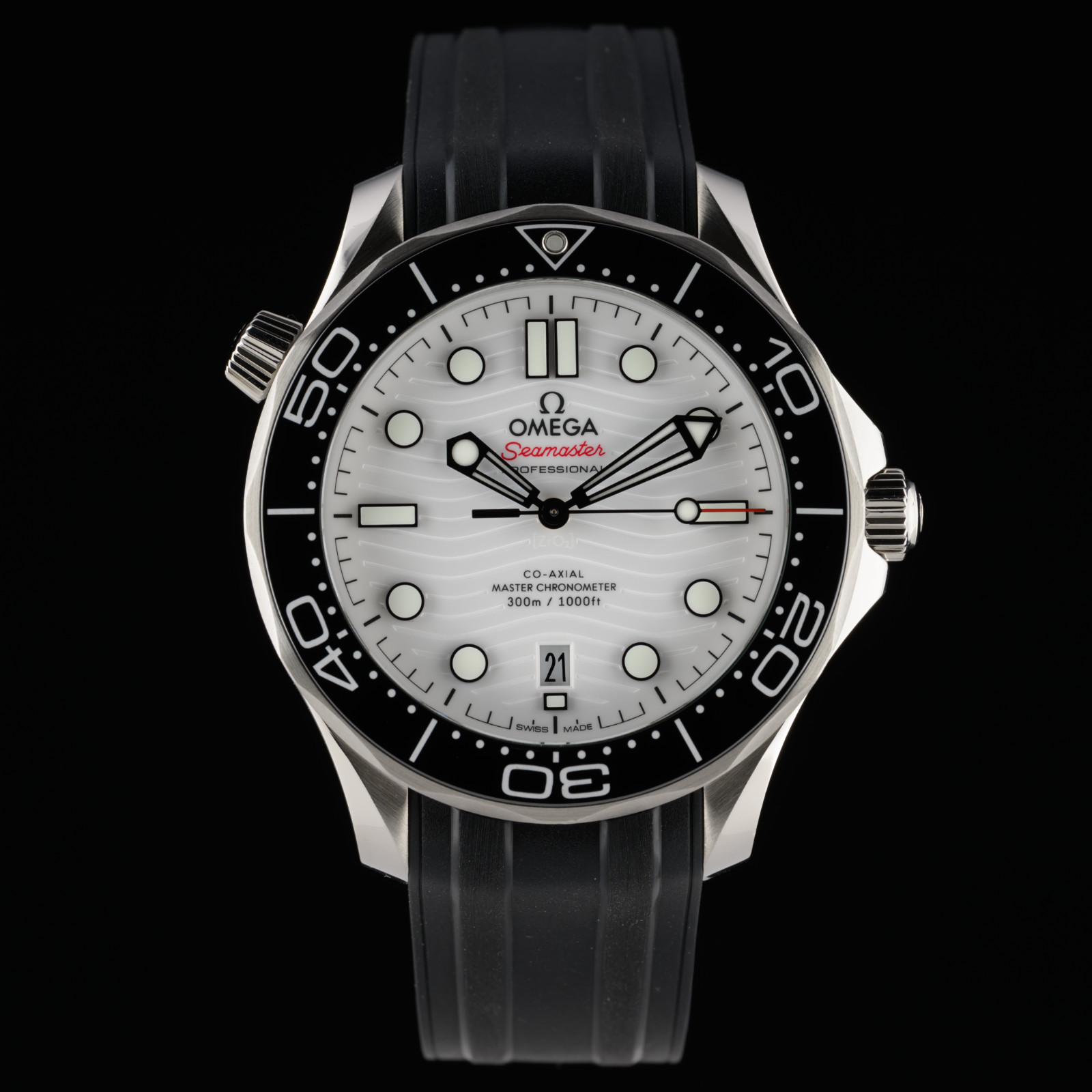 OMEGA Seamaster Diver Pro 300m 210.32.42.20.04.001 White 42mm Men’s Watch + B&P