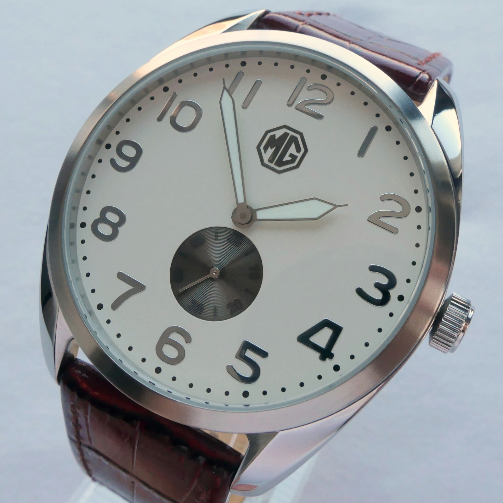 MG Morris Garages BMC MGA MGB Classic Aviator Driver Sport Car Accessory Watch