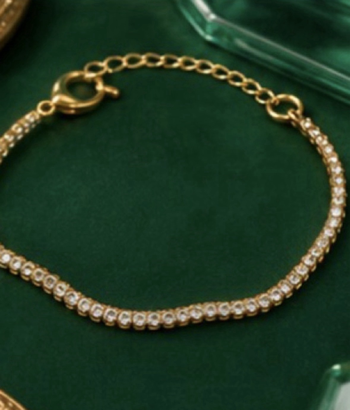 18k Gold-Plated Bracelets for Women Waterproof Tarnish Free