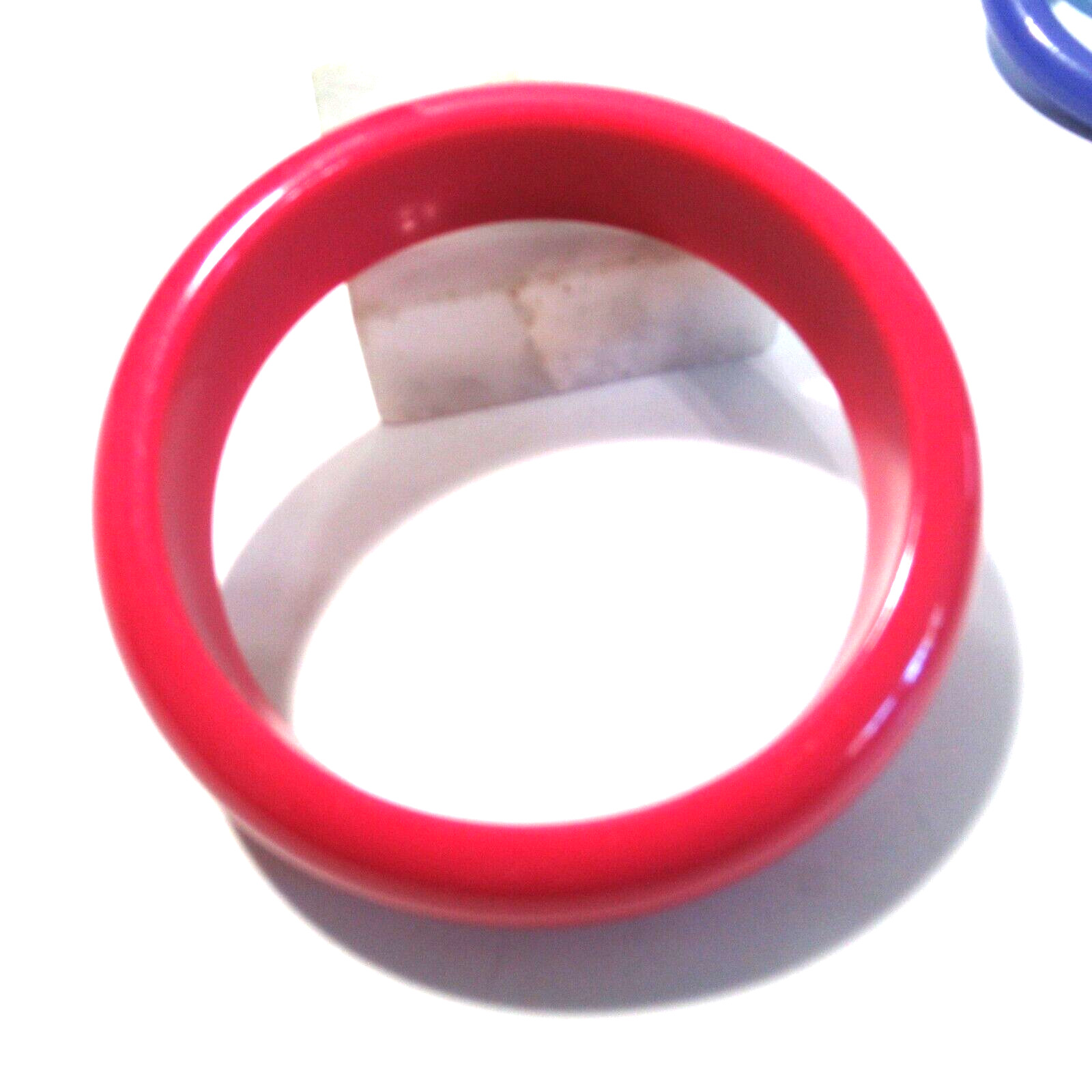 Wide Dark Pink Vintage Bangle Bracelet
