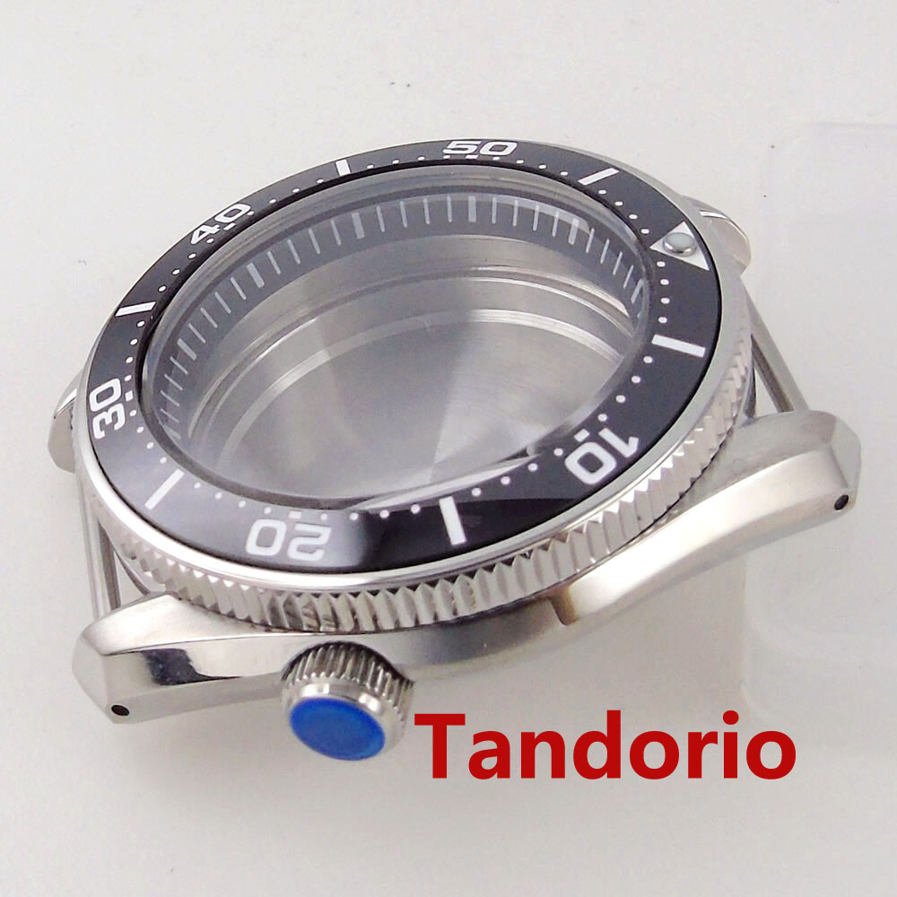 42.5mm SBDX001 Watch Case 200M Sapphire Glass fit NH35A NH36 ETA2824 3.8 o’clock