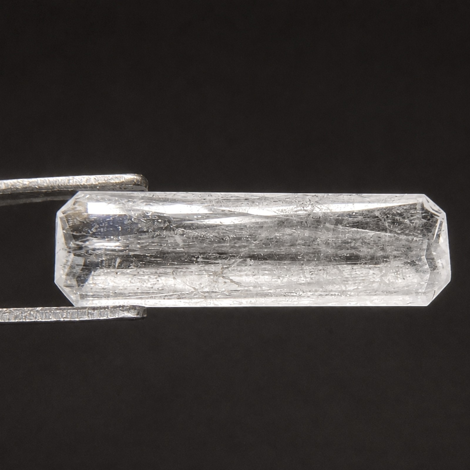 2.54 ct SCOLECITE – INDIA – Natural Rare Untreated Faceted – FREAKINGCAT