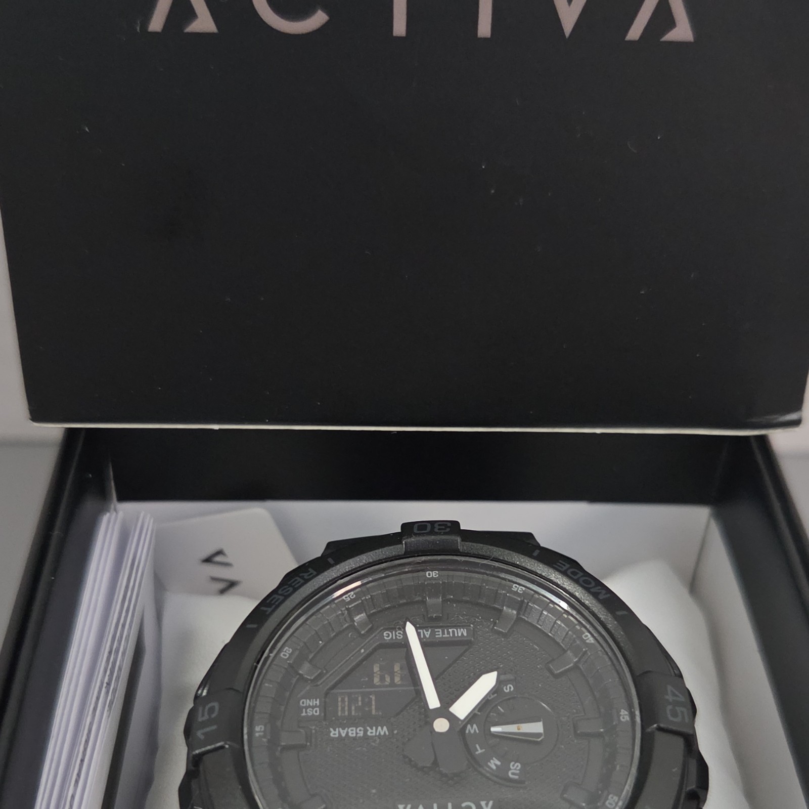 Activa By Invicta Digital Essentials Mens 53mm Tactical Watch Acw2583-001