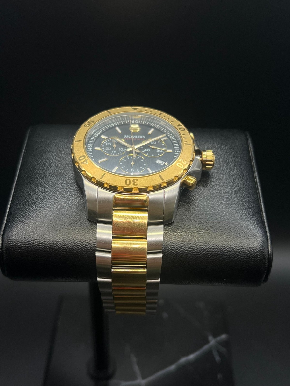 🔥 Movado 800 Series – Swiss Quartz – Black Dial – Sport Luxury – Excellent New
