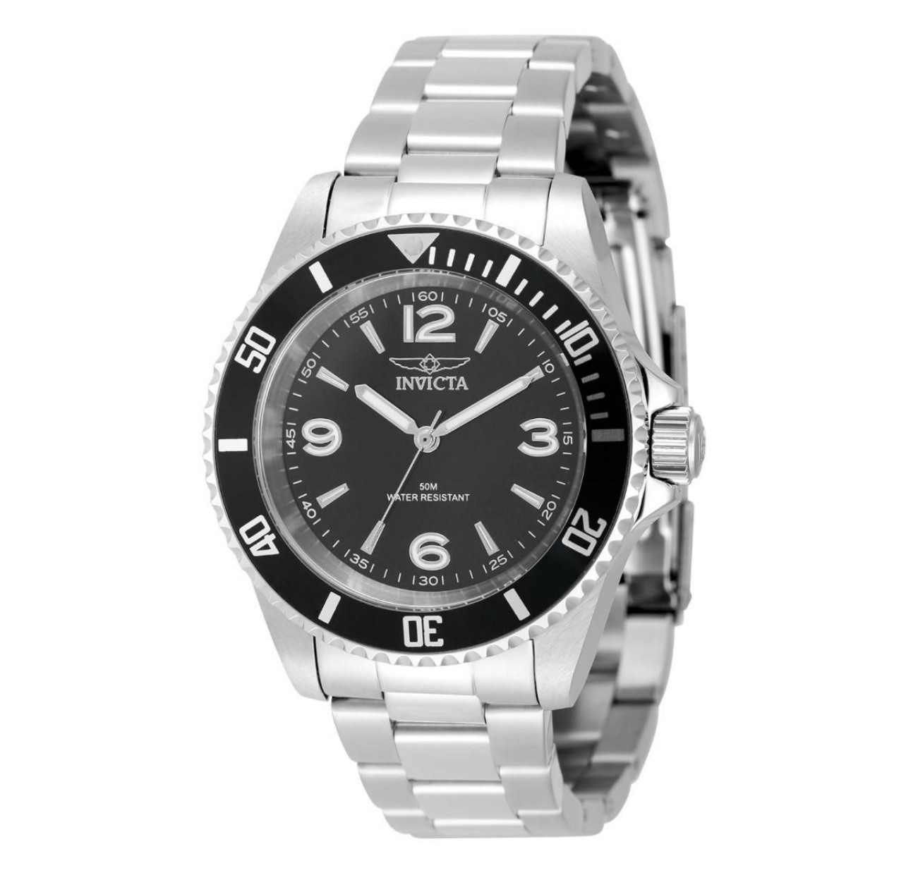 Invicta Specialty Rowan Diver Watch 40mm Steel Black Dial New W/ Box – $199