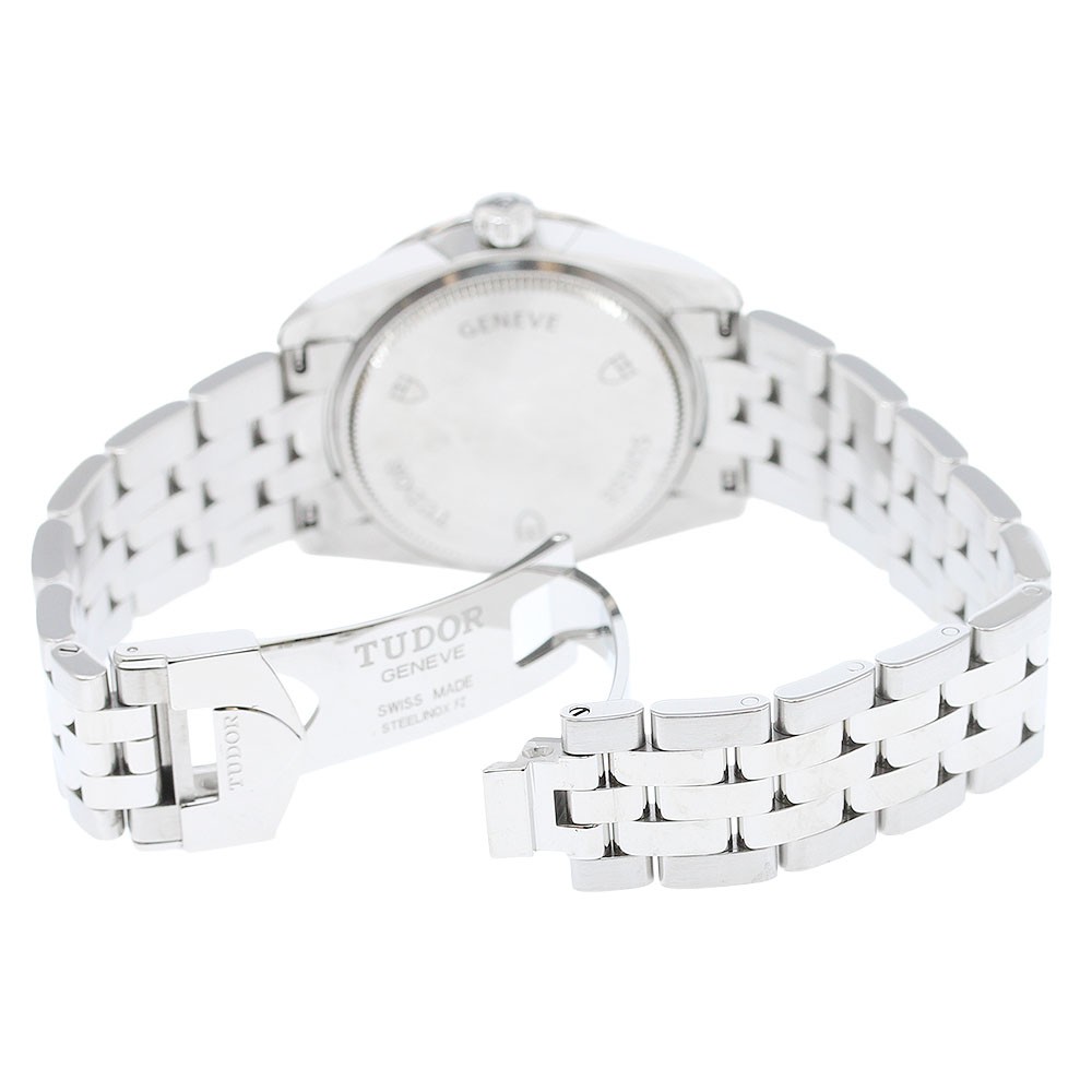 TUDOR Glamor date 53000 Silver Dial Automatic Ladies Watch_956077