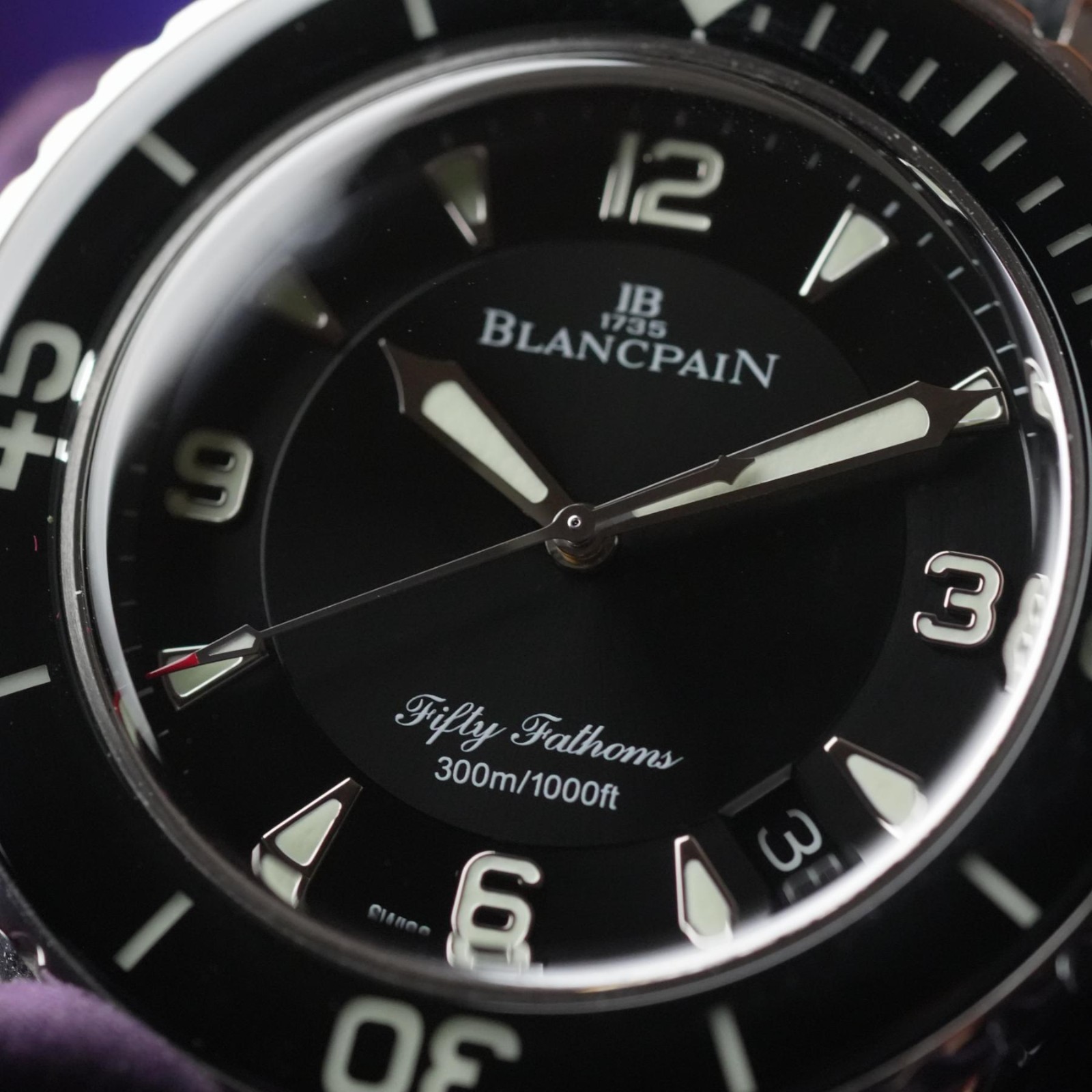 24 BLANCPAIN Stainless Steel 45mm Fifty Fathoms Diver 5015-1130-52A Box Warranty