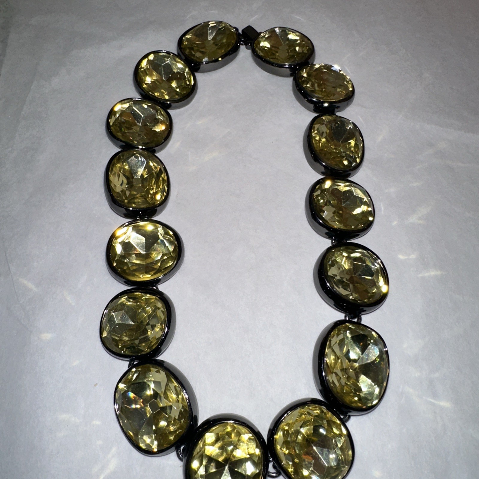 KJL Hematite Jonquil Necklace $60