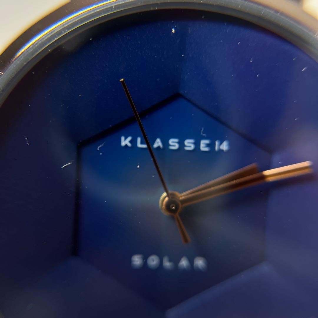 KLASSE14 Volare Solar Horizon Watch Navy 5ATM Waterproof From Japan