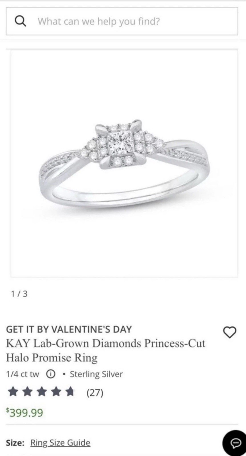 Kay Jewelers Ring