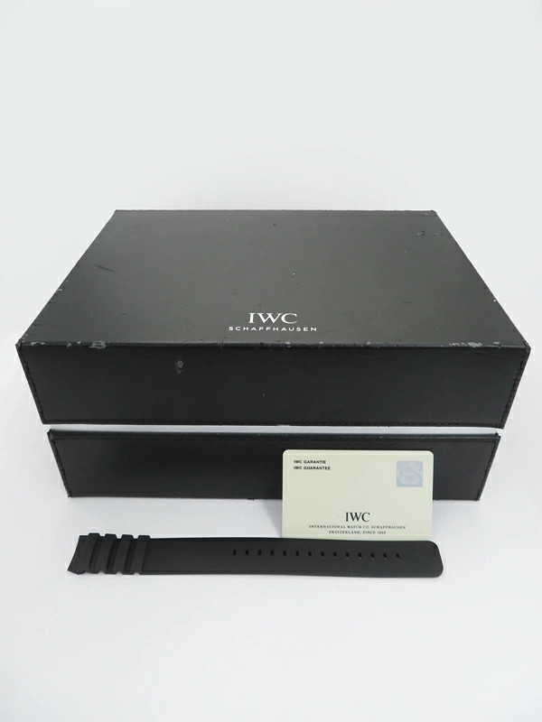 IWC Aquatimer Deep Three IW355701 Automatic 48mm Box Papers Black Men’s Watch