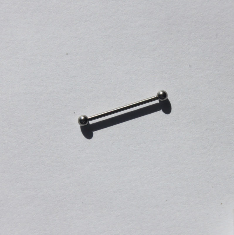 16g 1.2mm Barbell Surgical Steel Body Piercing Jewelry