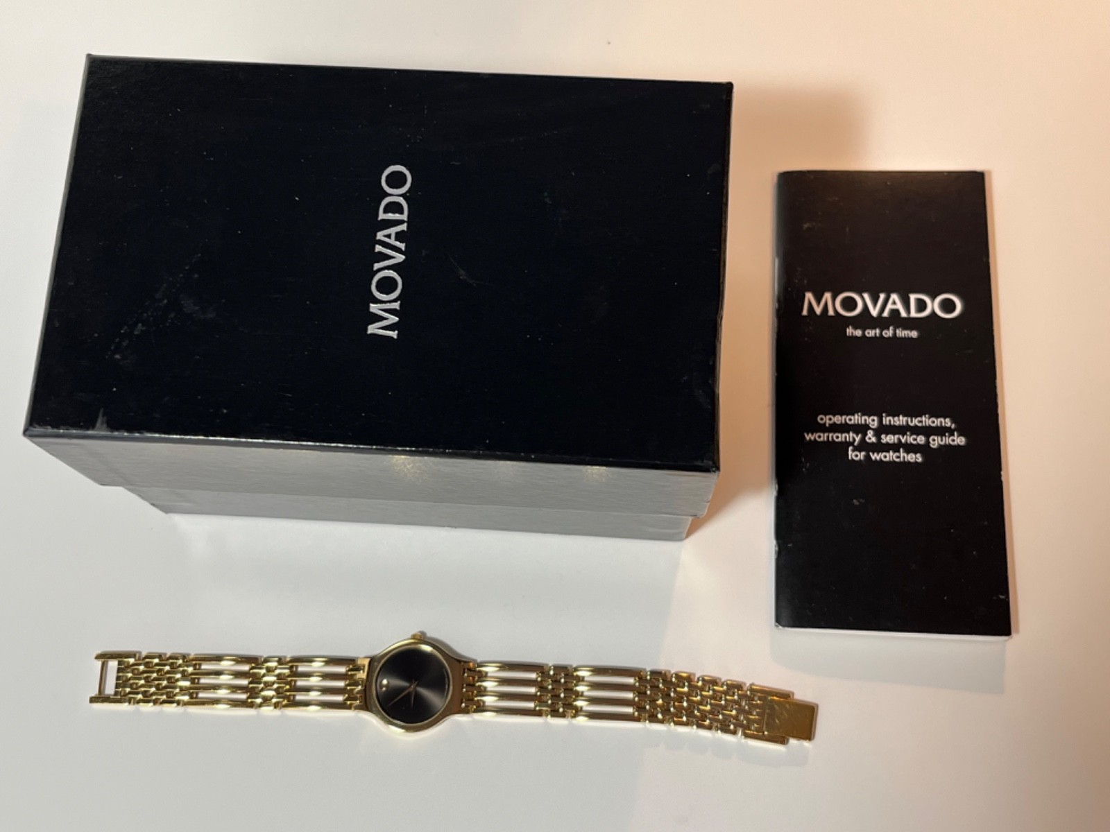 Movado Esperanza Women’s Watch Black Museum Dial