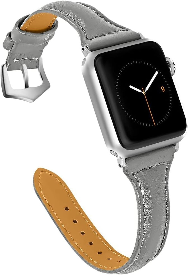 Leather Bands Compatible Apple Watch Bands for Women 38Mm 40Mm 41Mm 42Mm 44Mm 45
