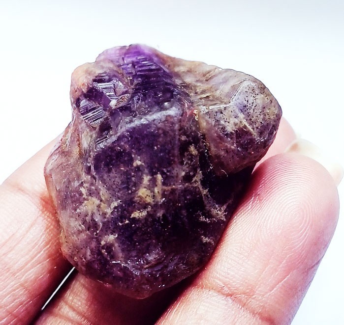 Loose Gemstone 97.95 Ct Certified Natural Bi-Color Ametrine Rough With Free Gift