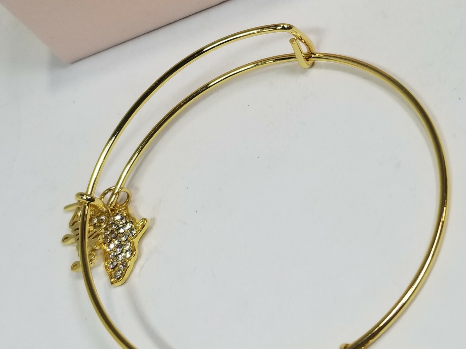 Izzy & Liv Royalty Bling Charm Bangle Bracelet